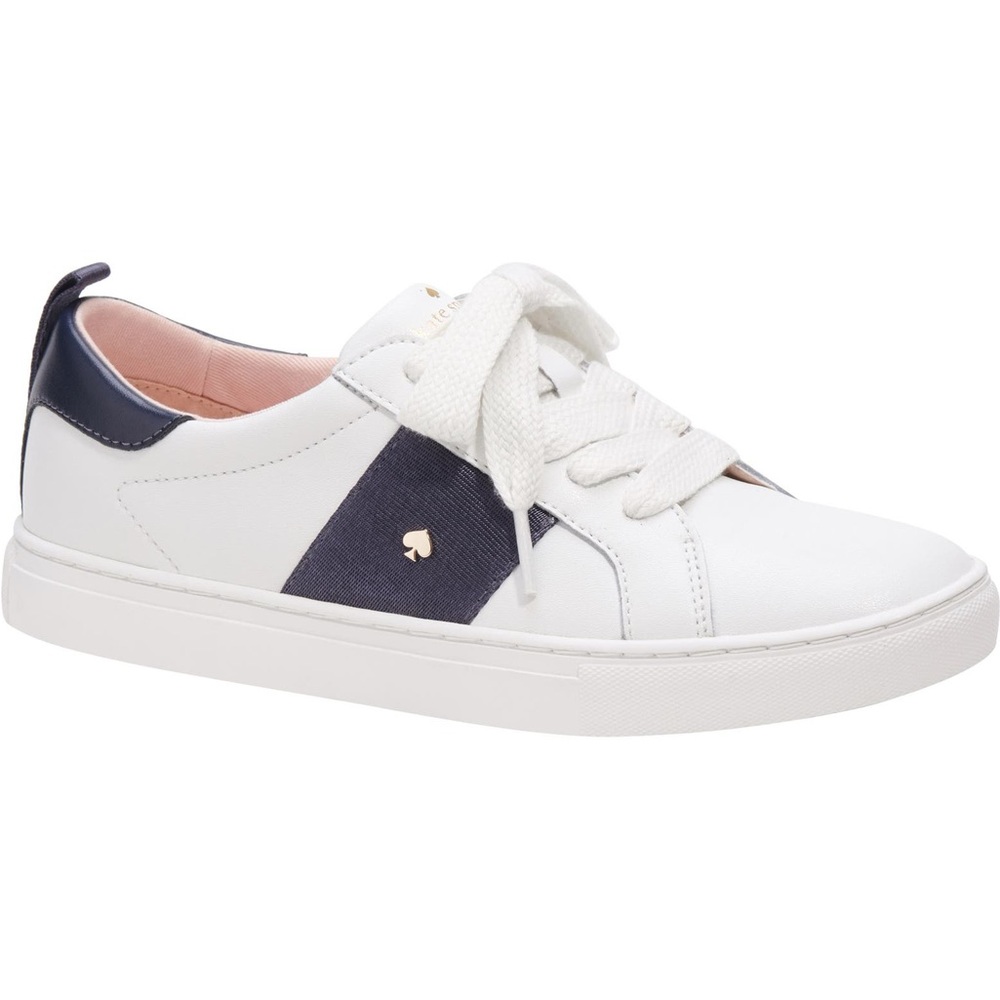Kate Spade white with black Ardon sneaker shoes - Picture 2 of 10